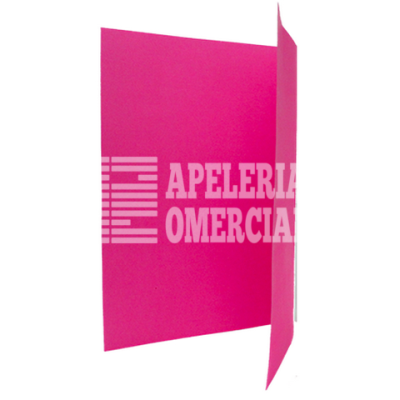 FOLDER T. CARTA FOSFORESCENTE ROSA NEON C/U